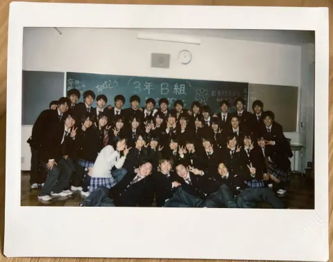 Polaroid Graduation Memory