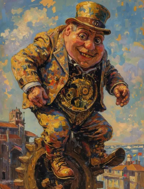 Anonymous Gentleman on Giant Gear