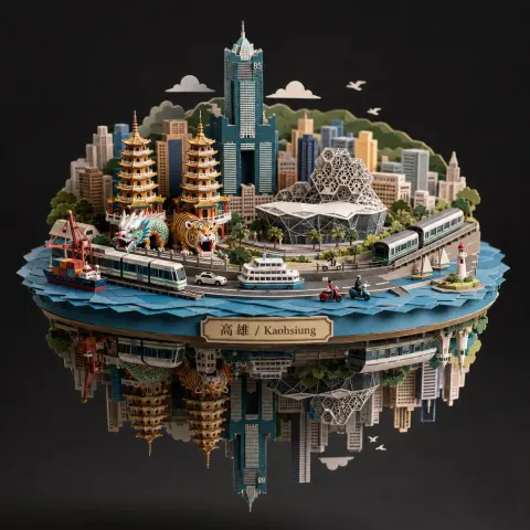 Paper Sculpture Kaohsiung Sphere