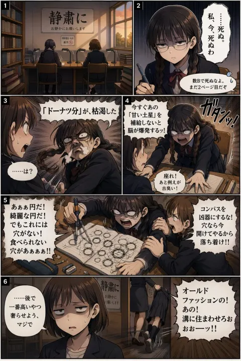 Library Meltdown Manga