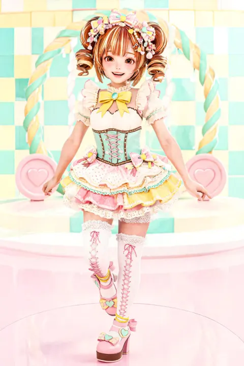 Sweet Lolita Candy Dress-Up Doll