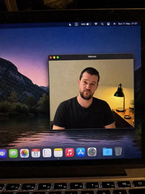 Late Night Webcam Privacy Call