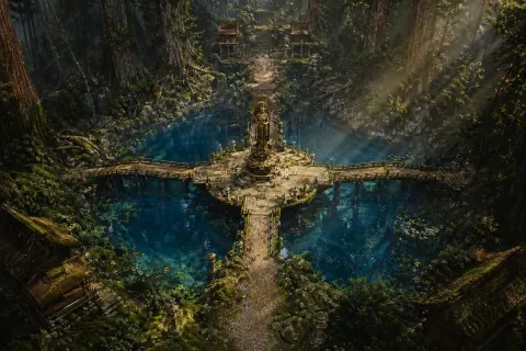 Ancient Sacred Forest Sanctuary