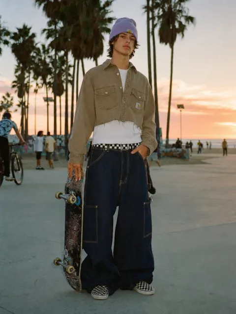 Sunset Skater Street Style