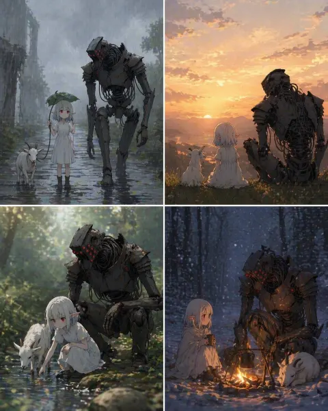 Rust and Silver