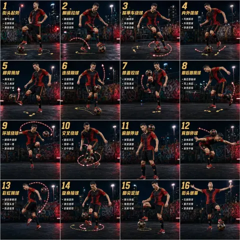 Street Football 16-Step Freestyle Breakdown