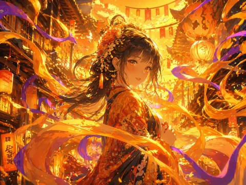 Magical Light Glow Transformation