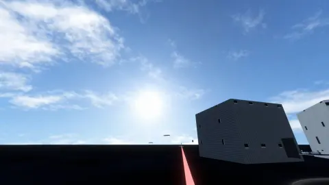 Game Engine Skybox Test Scene