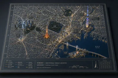 Tokyo Nocturnal Diorama Archive