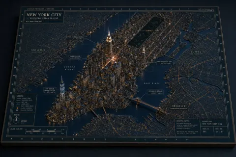 NYC Nocturnal Archive Diorama