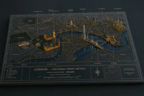 London Nocturnal Archive Diorama