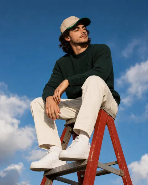 Introspective Outdoor Lifestyle Portrait