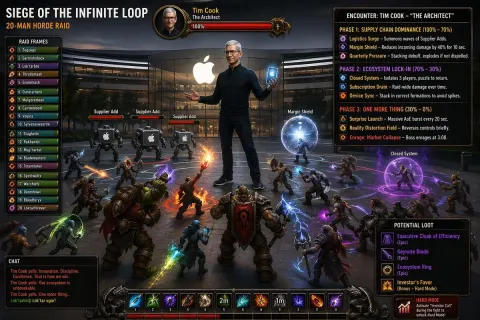 Apple Store Raid Boss Battle UI