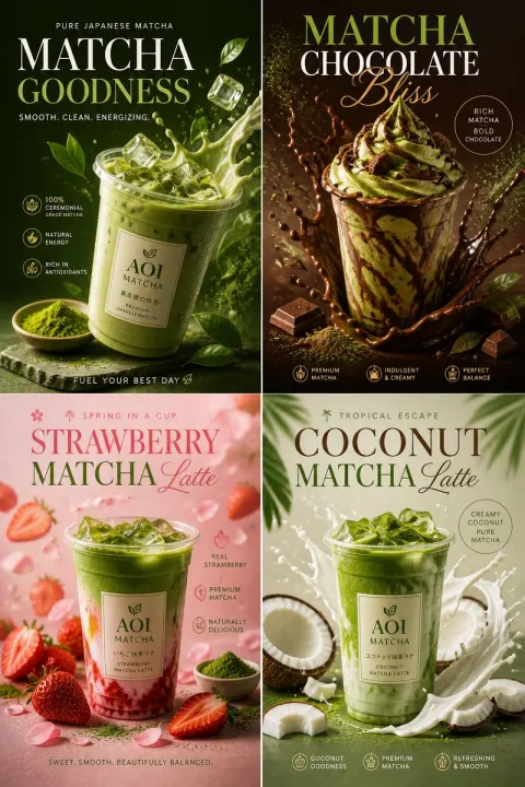 Luxury Food Photography Poster