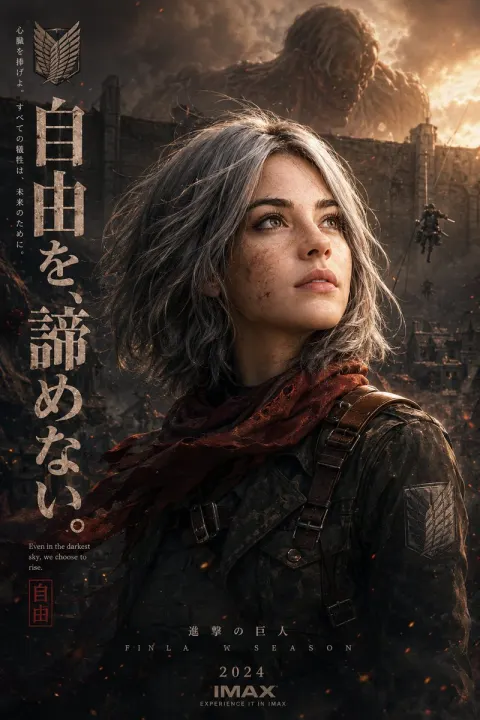 Ultra-Cinematic Anime Poster Design