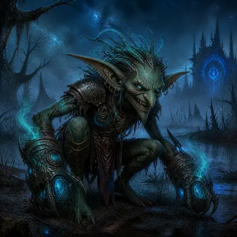 Swamp Goblin Shaman Warrior