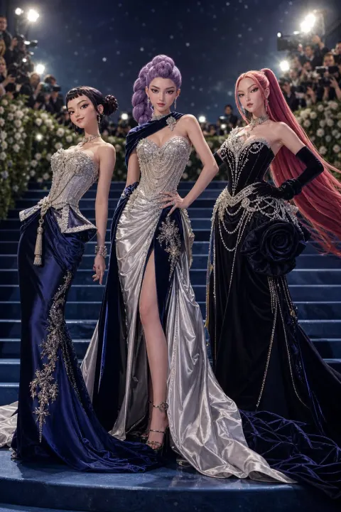 Met Gala Anime Fashion