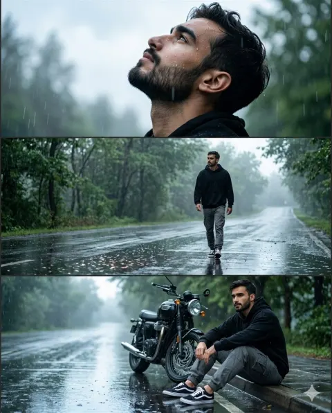 Rain Soliloquy: Cinematic Triptych
