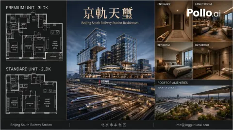 Luxury Beijing South Station Residences