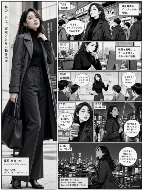 Realistic Manga Heroine Tokyo Life