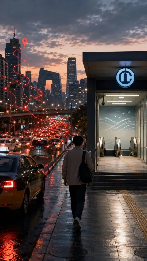 Lost Commuter: Rainy Dusk City