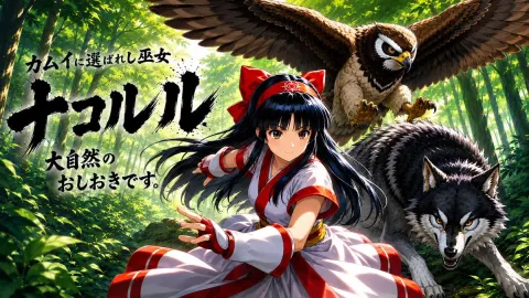 Maiden Warrior and Nature Spirits