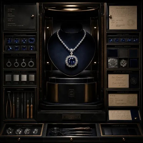Luxury Jewel Vault Display