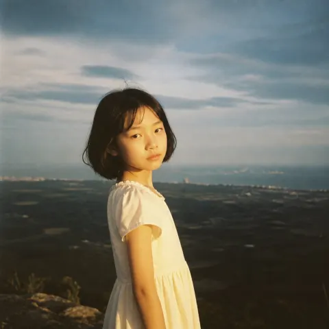 Golden Hour Film Portrait