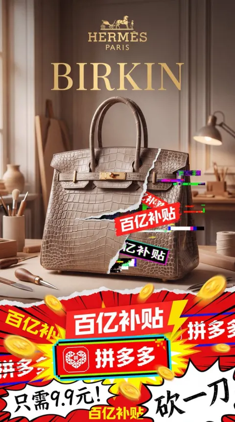 Luxury Brand Parody Poster