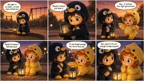Share Your Light Storyboard