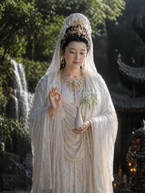 Realistic Guanyin From Scriptures
