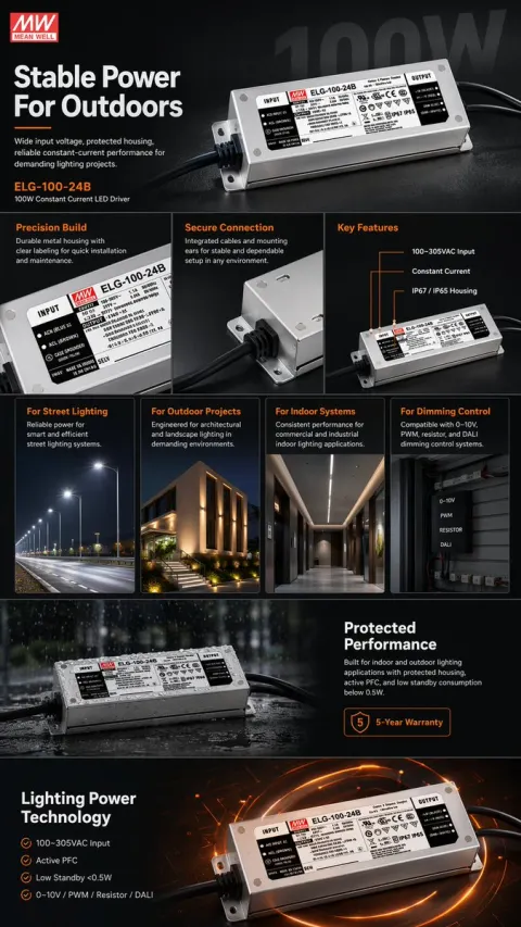 Outdoor LED Driver Power Guide