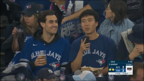 Blue Jays Broadcast Crowd Shot