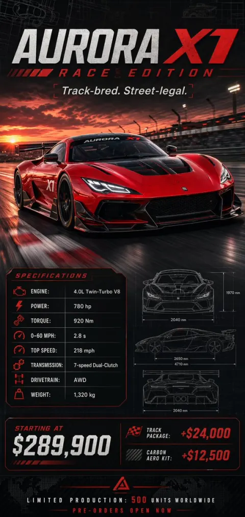 Racing Car Poster Generator