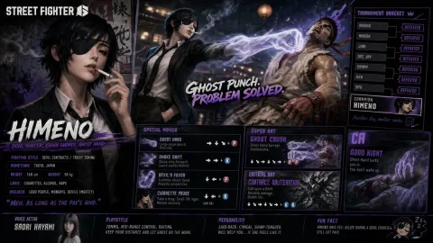 Ghost Punch Himeno Drops In