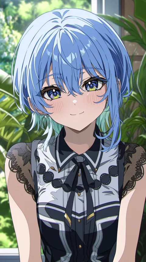 Icy Bob Anime Garden Portrait