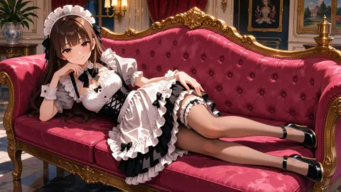 Victorian Maid Reverie