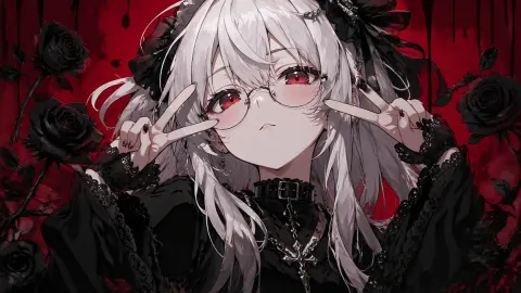 Blood Gothic Anime Portrait