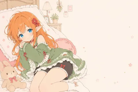 Pastel Elf Girl Bedroom
