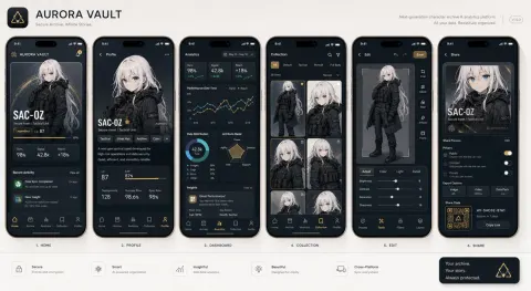 Next-Gen Mobile App UI Showcase