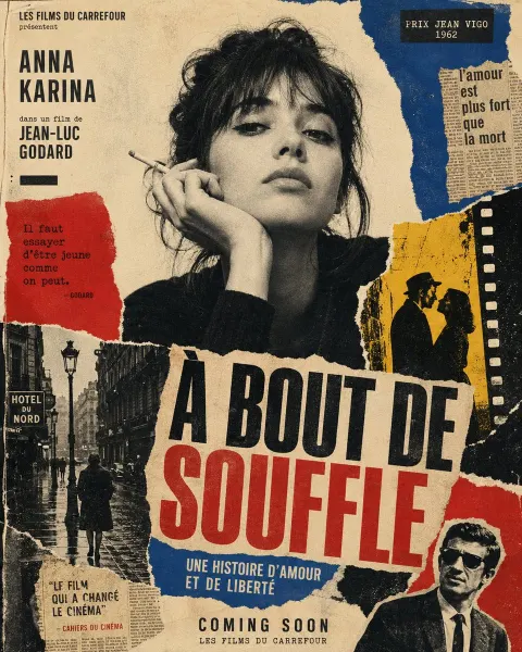 French New Wave Torn Poster