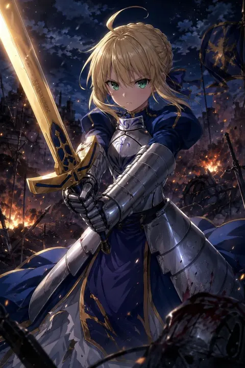 Knight King's Burning Battle