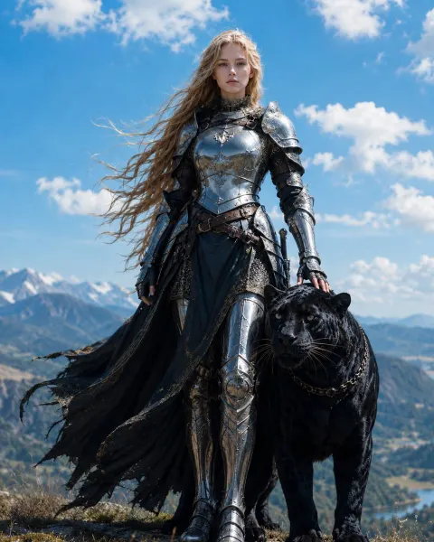Silver Knight & Black Panther