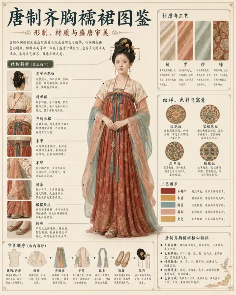 Tang Dynasty Ruqun Illustrated Guide