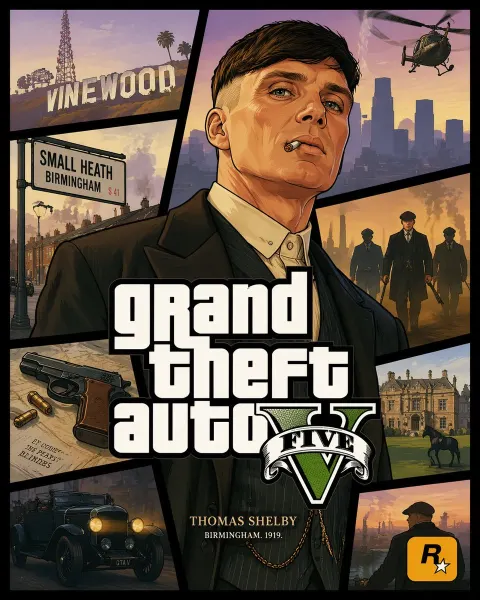Peaky Blinders GTA Cover Art
