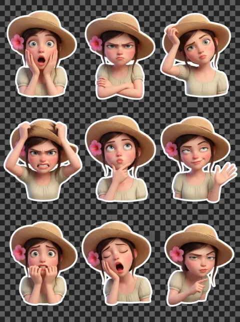 Pixar Sticker Pack Generator Guide
