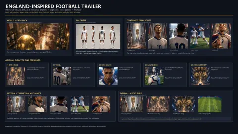 England Football Trailer Visual Bible