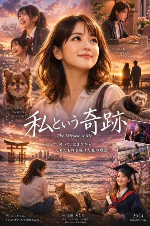 Miracle Of Me Japanese Movie Poster