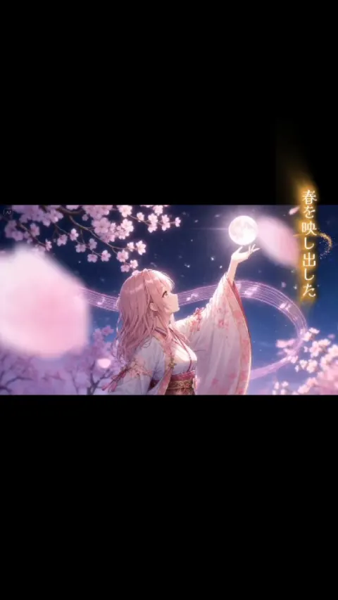 Moonlit Sakura Songstress Dream