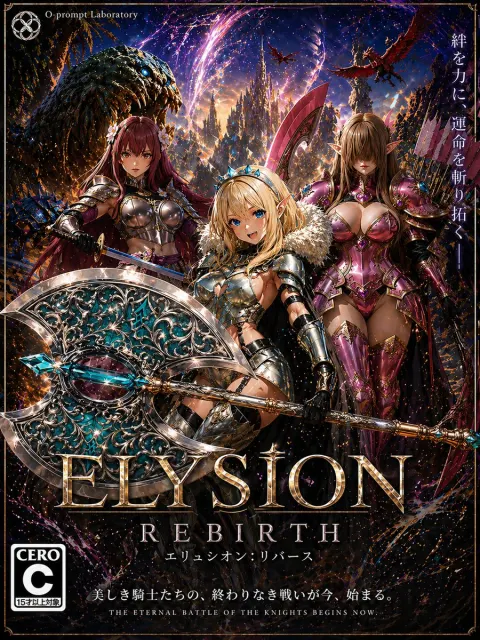 Epic Female Knights Fantasy RPG Cover